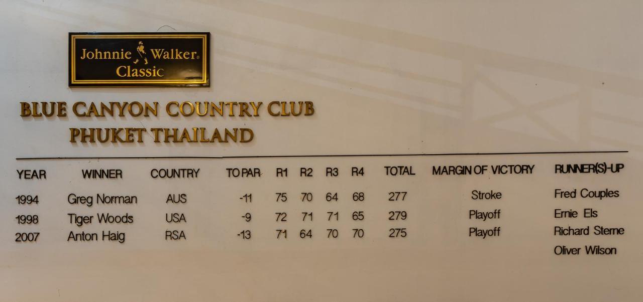 Blue Canyon Country Club Mai Khao Exterior foto